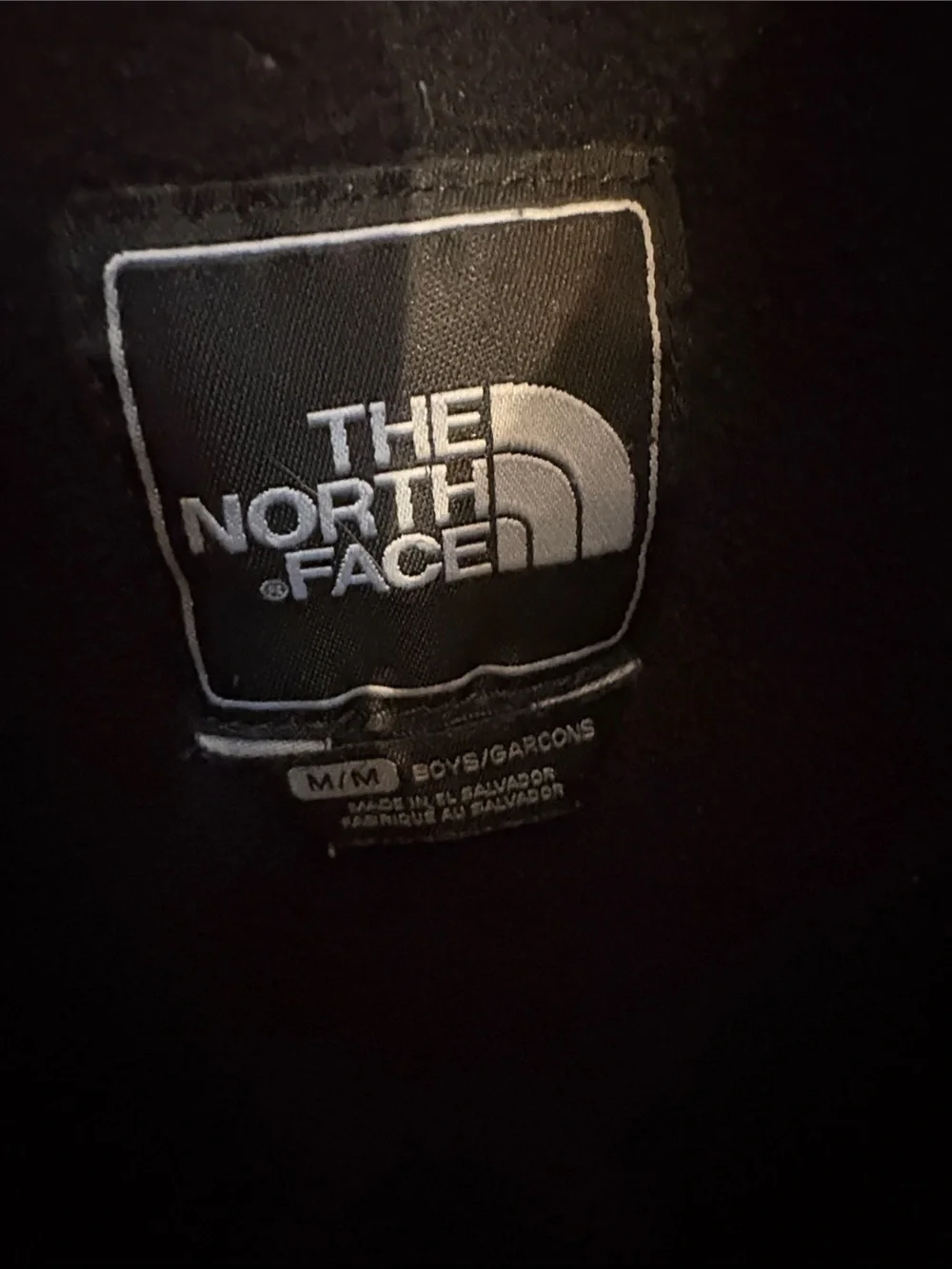 The North Face Kids Black Full-Zip Fleece Jacket